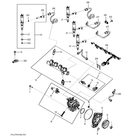 John Deere FUEL INJECTION PUMP