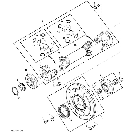 John Deere CAP SCREW