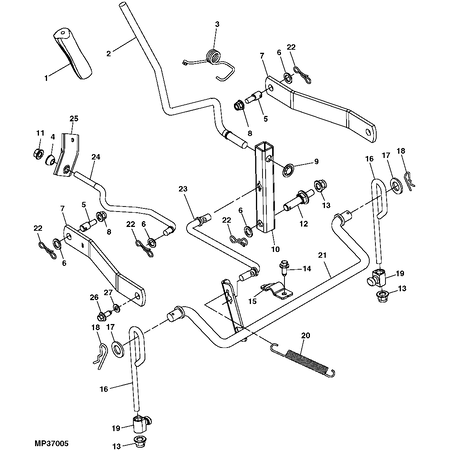 John Deere LOCKING PIN