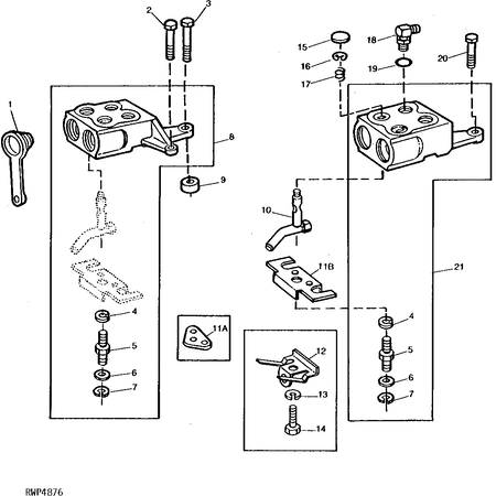 John Deere WEGBRINGEN