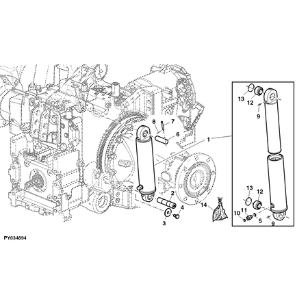 John Deere DICHTSATZ