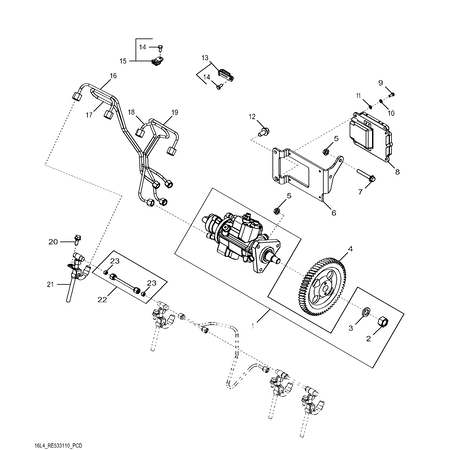 John Deere FUEL INJECTION PUMP