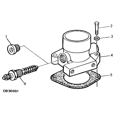 John Deere AIR INTAKE