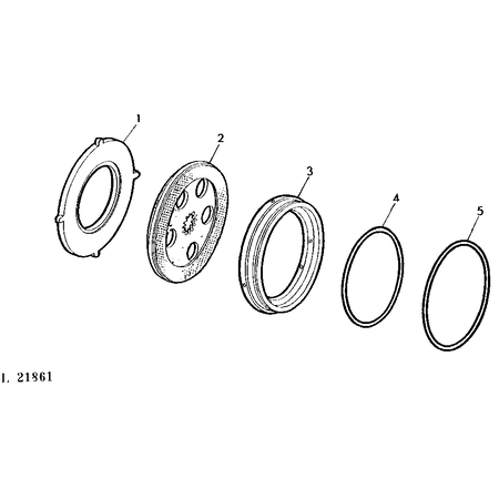 John Deere BREMSBETÄTIGUNGSSCHEIBE