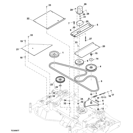 John Deere BALL BEARING