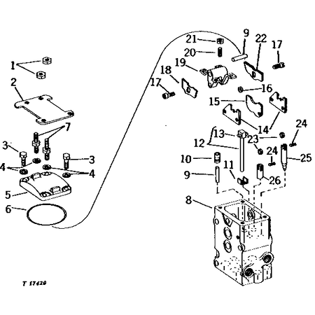 John Deere SPRING PIN