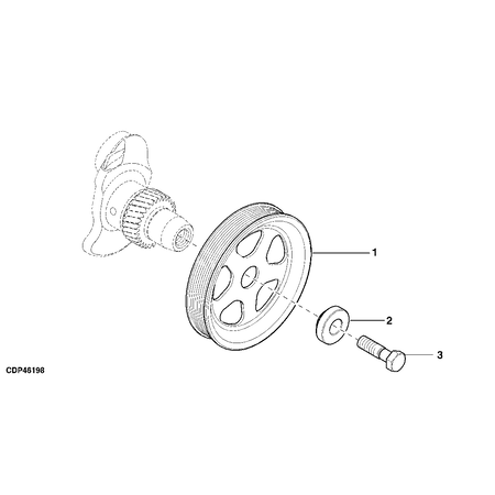 John Deere BOLT M20X70