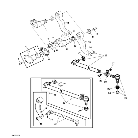 John Deere BALL JOINT