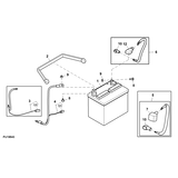 John Deere Batteriekabel
