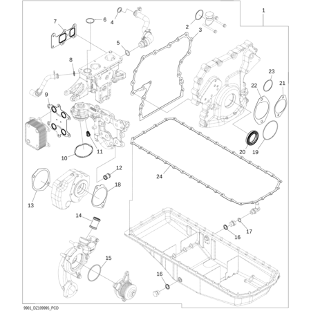 John Deere DICHTUNG