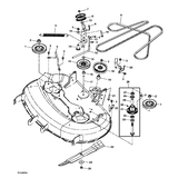 John Deere RIEMENSCHEIBENBAUGRUPPE