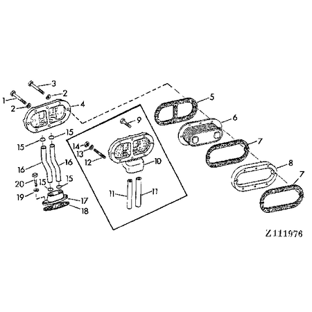 John Deere GASKET