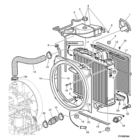 John Deere THERMOSTAT