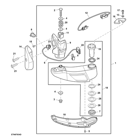 John Deere WIRING HARNESS