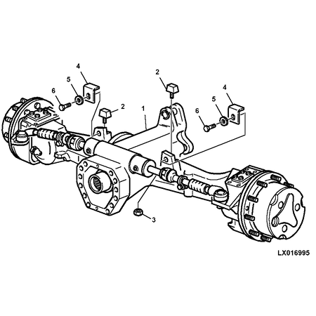 John Deere STOSSSTANGE