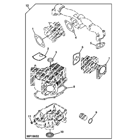 John Deere DICHTUNG