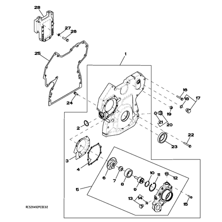 John Deere GASKET