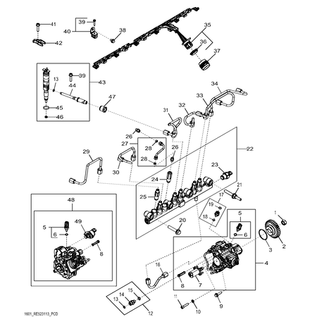 John Deere NOZZLE KIT