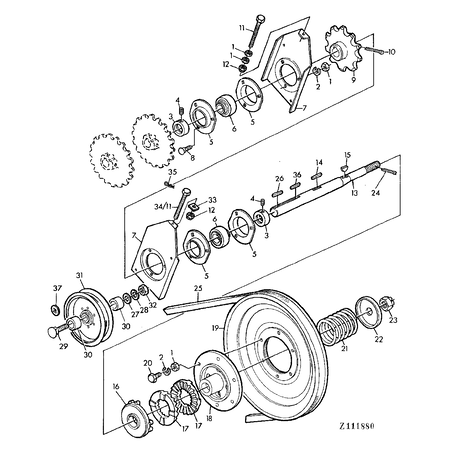 John Deere SHAFT KEY