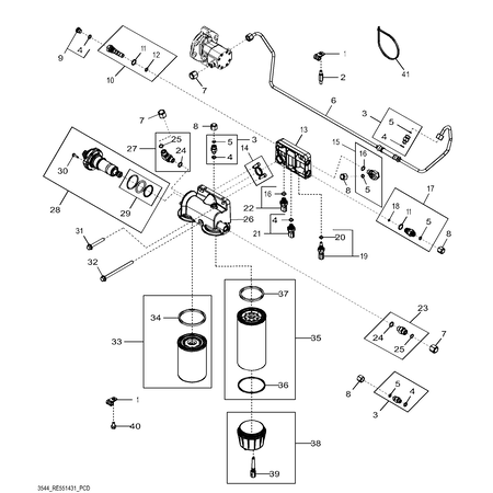 John Deere FUEL PUMP