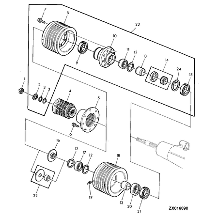 John Deere LOCKING RING