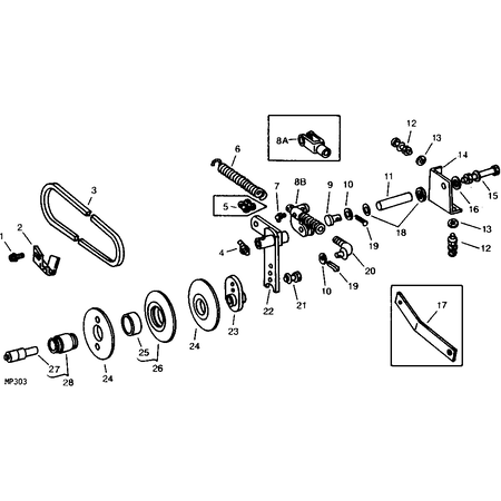 John Deere LOCK NUT