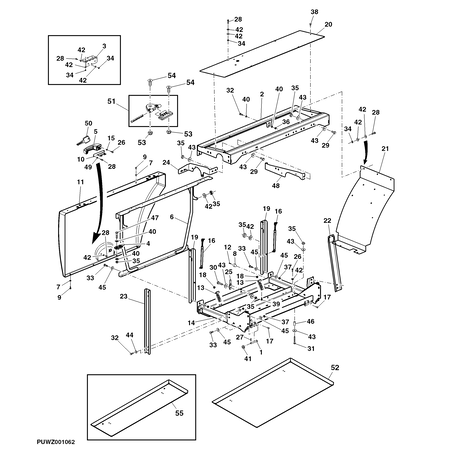 John Deere STOSSSTANGE