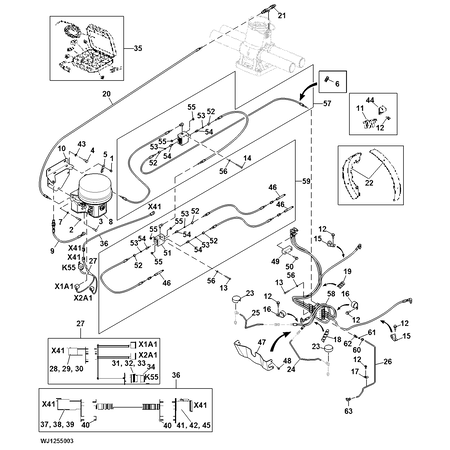 John Deere ELECTRICAL CONNECTOR ASSY