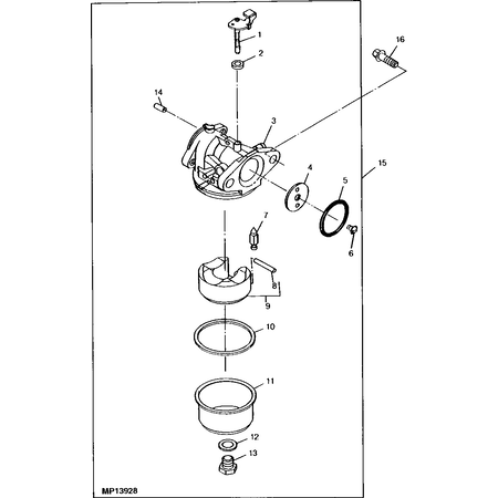 John Deere PAKKING SET