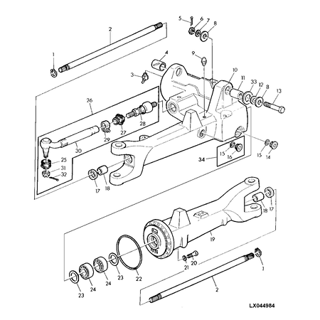 John Deere BALL JOINT