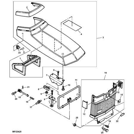 John Deere MOLDING