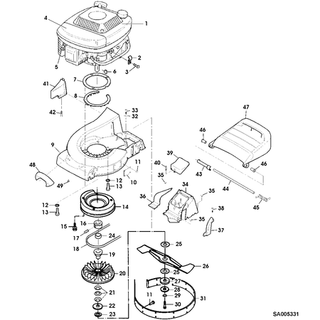 John Deere FLANGE