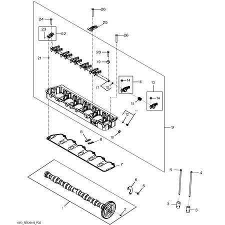 John Deere ROCKER ARM