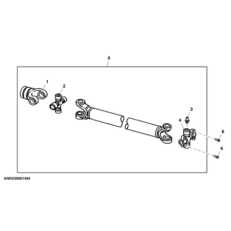 John Deere SCREW M9.5X25 UNR TORX