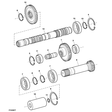 John Deere BALL BEARING