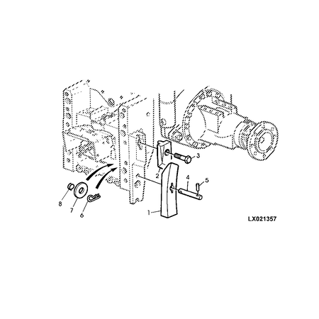 John Deere SWAY BLOCK