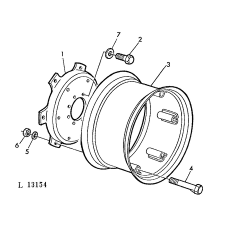 John Deere BOUT M14X117