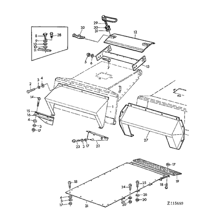 John Deere GUMMIBUSCH