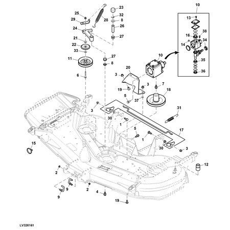 John Deere LOCK NUT