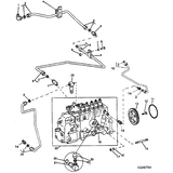 John Deere KRAFTSTOFFLEITUNG