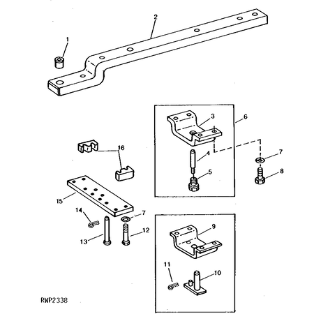 John Deere PIN FASTENER