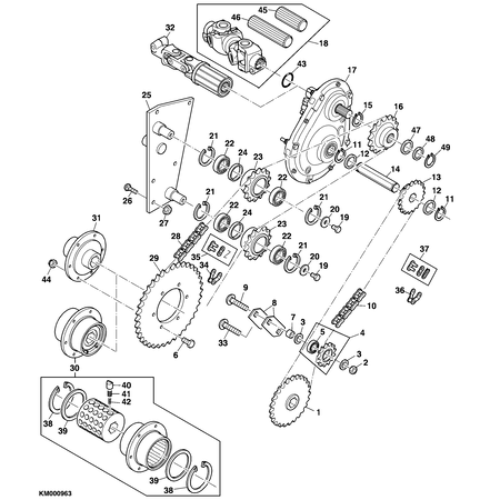 John Deere SLUITRING