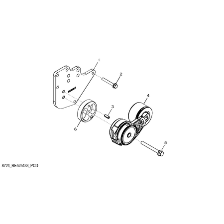 John Deere ABSTANDSHALTER