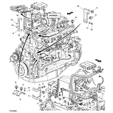 John Deere MOTORLEISTUNG WRG KABELBAUM