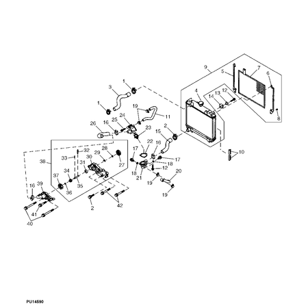 John Deere WATER PUMP