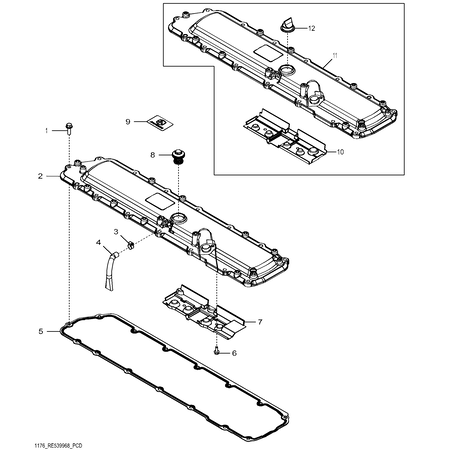 John Deere GASKET