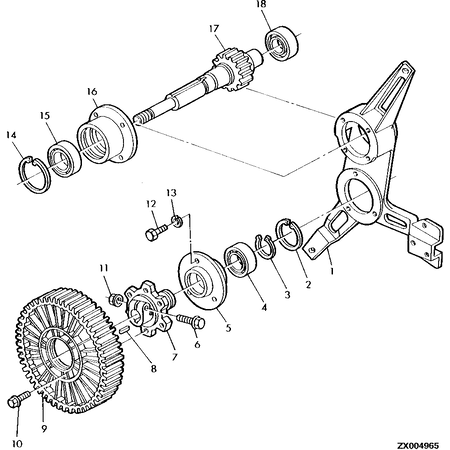 John Deere BALL BEARING