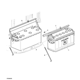 John Deere ACCU 12V 154 AH