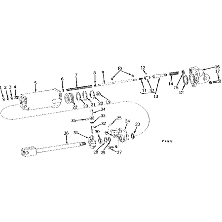 John Deere BACKUP RING