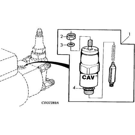 John Deere MAGNETIC COIL